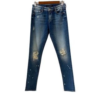 Cult Of Individuality Gypsy High Rise Distressed Jeans Size 26